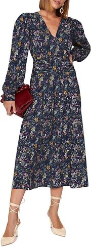 Derek Lam Collective Women's Blue Floral Dress in Kuwait