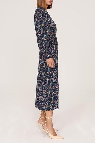 Derek Lam Collective Women's Blue Floral Dress in Kuwait