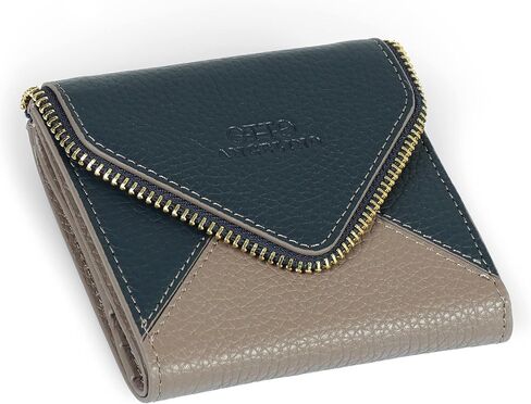 محفظة Otto Angelino من الجلد الطبيعي على شكل ظرف - حجب RFID - للجنسين in Kuwait