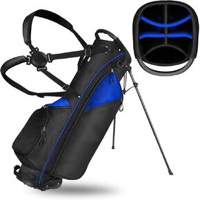 KYTAI Golf Stand Bag with 7 Way Top Dividers, Golf Bags for Men Women,Waterproof Rain Hood,Top Dividers Ergonomic Golf Club Bags