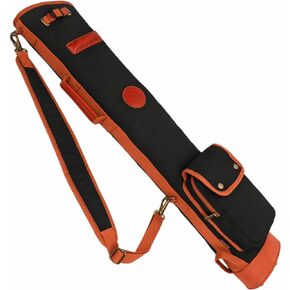 TOURBON Canvas Golf Club Travel Case Lightweight Carry Bag for Men Women