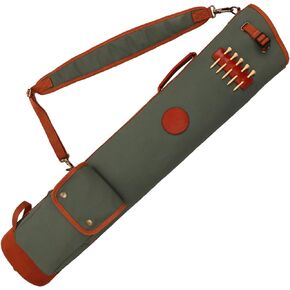 TOURBON Canvas Golf Club Travel Case Lightweight Carry Bag for Men Women