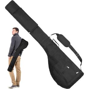 Golf Club Bag, Portable Foldable Golf Club Travel Bag for 8-10 Golf Clubs, Waterproof Mini Carry Golf Bags for Women, Men