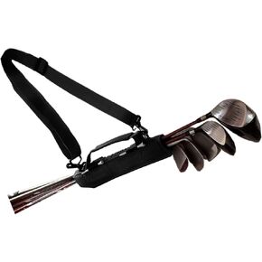 FINGER TEN Golf Club Bag Mini Lightweight for Men Women Ladies Kids with/Without Ball Pouch Pack, Portable for Driving Range Carrier Course Training Case