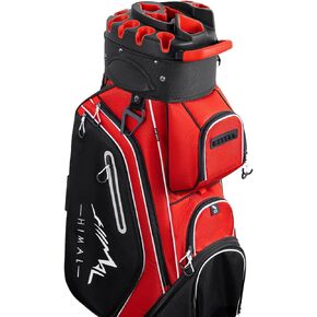 14-Way Golf Cart Bag Pro with Full Length Divider Top, Golf Bag for Men with Handles and Rain Cover