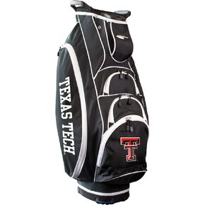 Team Golf NCAA Lightweight, 10-Way Club Divider, Spring Action Stand, Insulated Cooler Pocket, Velcro Glove and Umbrella Holder & Lift Assist Handles