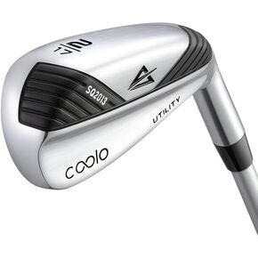 COOLO Golf Driving Iron for Average Golfers, More Control Off The Tee, Individual 1/2/3/4 Utility Iron, Men Right&Left Handed.