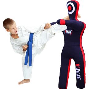 Un-Filled Wrestling Dummy for Kids - Ultimate Training Companion for Grappling Jiu Jitsu BJJ MMA Judo - Unleash Your Potential with Our Youth Punching Buddy Un-Filled