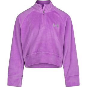Under Armour Girl's Build Up 1/4 Zip Sweater (Little Kids)