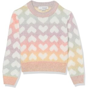 Desigual Girl Flat Knit Pullover