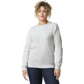 Gildan Adult Fleece Crewneck Sweatshirt, Style G18000, Multipack, Ash Grey (1-Pack), Large