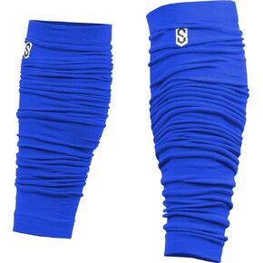 أكمام رياضية غير محدودة Gameday Drip Scrunch لأرجل كرة القدم/أكمام ربلة الساق لكرة القدم، للشباب والكبار، تباع كزوج