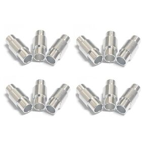 Skate Spacer for Inline Skate Wheels, 12-Pack Aluminum Speed Spacer for Bearing 6mm Axles