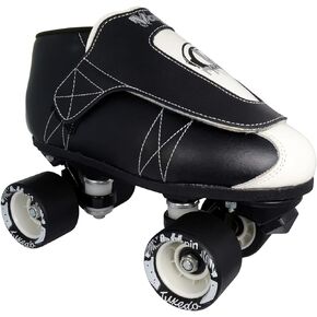 VNLA Junior Tuxedo Jam Skates - Indoor Unisex Roller Skates for Tricks, Jam and Speed Skating