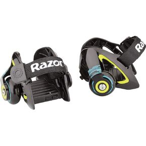 Razor Jetts Heel Wheels for Kids Ages 8+ - Easily Removable and Replaceable Spark Pads, Fits Shoe Sizes U.S. Youth 12 Through Adult 12, for Riders up to 176 lbs