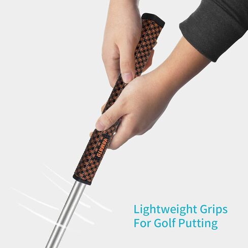 مقابض مضرب الجولف من ياماتو، قبضة مضرب ناعمة خفيفة للغاية غير قابلة للانزلاق وقابلة للغسل مع شكل مسدس مريح لتحسين ردود الفعل والالتصاق - 5 ألوان اختيارية in Kuwait