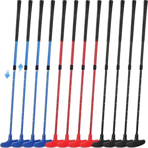 12 Pack Golf Putters for Kids Two Way Mini Golf Putter Bulk Putter for Right or Left Handed Golfers Adjustable Length Golf Clubs Set for Men and Women in Saudi Arabia