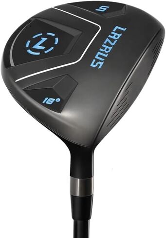 LAZRUS Golf Premium Fairway Woods - 3 خشب، 5 خشب، أو 7 نادي جولف خشبي - أخشاب جولف عالية الجودة للرجال اليد اليمنى مع غطاء الرأس in Kuwait