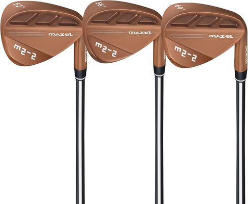 MAZEL M2-1/2 Series Forged Golf Wedge for Men Right Handed - Individual Golf Wedge 52 56 60 Degree,Milled Face for More Spin in Saudi Arabia