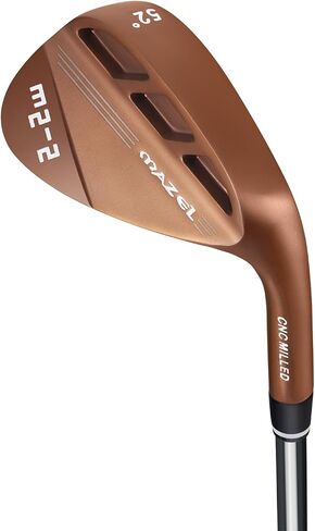 MAZEL M2-1/2 Series Forged Golf Wedge for Men Right Handed - Individual Golf Wedge 52 56 60 Degree,Milled Face for More Spin in Saudi Arabia