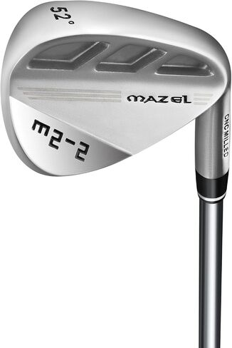 MAZEL M2-1/2 Series Forged Golf Wedge for Men Right Handed - Individual Golf Wedge 52 56 60 Degree,Milled Face for More Spin in Kuwait