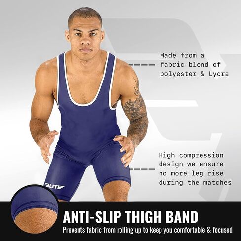 Elite Sports Men’s wrestling singlets, Standard Singlet for Men Wrestling Uniform in Saudi Arabia