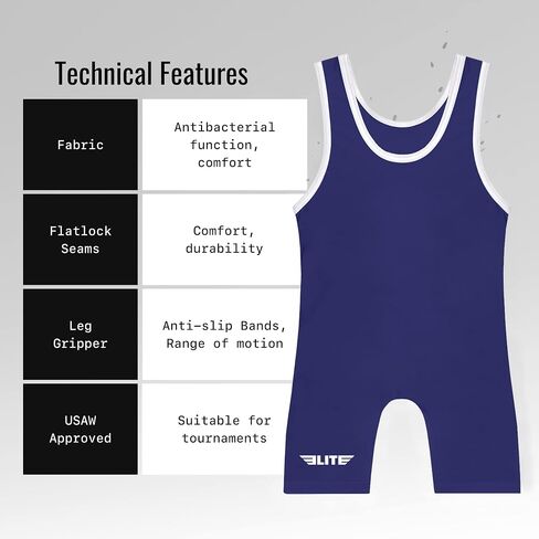 Elite Sports Men’s wrestling singlets, Standard Singlet for Men Wrestling Uniform in Saudi Arabia