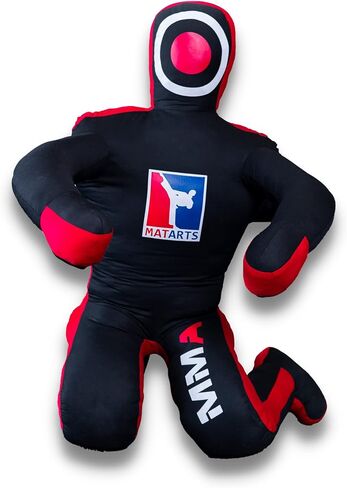 دمية MatArts MMA لوضعية الجلوس للرياضات القتالية مثل BJJ Jiu Jitsu الجودو الكاراتيه تدريب المصارعة الملاكمة الأصدقاء الدمية للتدريبات المتعددة (70 بوصة) - غير مملوءة in Saudi Arabia