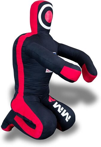 دمية MatArts MMA لوضعية الجلوس للرياضات القتالية مثل BJJ Jiu Jitsu الجودو الكاراتيه تدريب المصارعة الملاكمة الأصدقاء الدمية للتدريبات المتعددة (70 بوصة) - غير مملوءة in Saudi Arabia