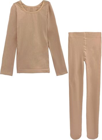 Girls Thermal Sets Tops & Pants Children Base Layer for Dance in Saudi Arabia