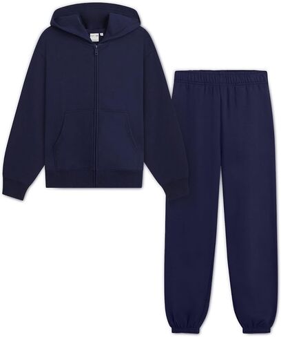 KUT & SO Womens Sweatsuits – Oversized Track Suit 2-Piece Set Includes Zip Hoodie and High-Rise Sweatpants in Saudi Arabia