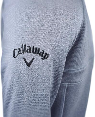 Callaway Waffle 1/4 Zip Infinity Heather Outerwear Men in Saudi Arabia