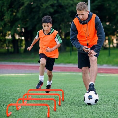 5 Pcs Speed Agility Training Hurdles Detachable Durable Training Hurdle Agility Plyometric and All Purpose Speed Training Hurdle Equipment for Athletes Soccer Basketball in Saudi Arabia