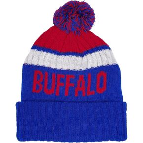 Classic City Beanie Hat,Unisex with Pom Winter Hat,Gift for Men Women Youth.