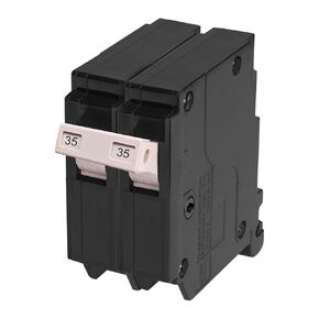 90 Amp 2-Pole Circuit Breaker, OEM Replacement for Most Breaker Boxes, 120/240V Plug-in, Thermal Magnetic Protection, Easy Installation, 10-Year Warranty