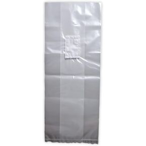 XLS-T OxoD Mushroom Grow Bag Extra Large Polypropylene 10" x 5" x 24" 0.2 Micron Filter Biodegradable (20)