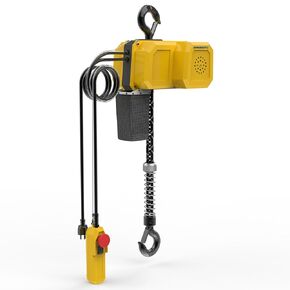 660lbs Electric Chain Hoist – Single Phase, Portable Electric Hoist with CE Certified G80 Chain, Thermal Protection, Electromagnetic Brake, and IP54 Rating