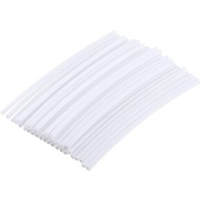 Spoke Covers, Qiilu 36pcs Wheel Spoke Wraps Pipe Trim Decoration Protector Wheel Rims Wraps Pipe Trim for Motorcycle Dirt Bike Off Road Baby Carriage (White)