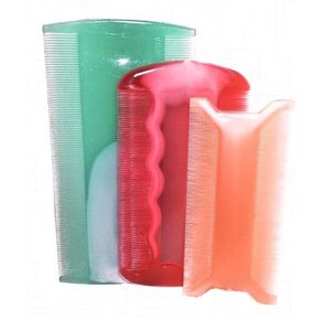 SBWC Fashions Fine Tooth Dust Lice Clean Remove Plastic Hair Combs Set of 3 (Multicolour) Bugs Remover Perfect For Lice Nits Eggs Bugs Removal From Hairs For Men Women Kids