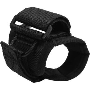 SUNGOOYUE Diving Glove Flashlight Holder, Universal Dive Torch Holder Adjustable Soft Hand Mount Waist Strap Scuba Dive Lights Accessories for Diving
