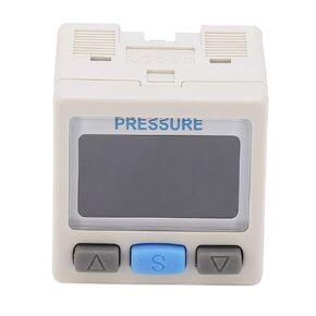 Air Pressure Regulator Valve, Digital Pressure Switch, DC 12-24V 0 to -101kPa Pneumatic Vacuum Digital Controller Swtich, RC 1/8in Thread