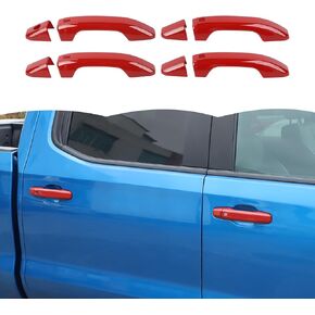 RT-TCZ Door Handle Trim Cover Decoration Exterior Accessories for Chevrolet Silverado/GMC Sierra 2019-2024,for Chevrolet Tahoe 2021-2024,for Suburban 2020-2024,for GMC Yukon 2021-2024 (White)