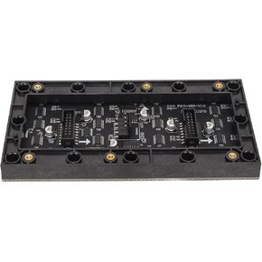 RGB LED Panel,Dimmable 64x32 Resolution, 2.5mm Pitch 6.3x3.1in Digital LED Module for Controller Display,LED Flexible for RasPi, for Pico, for ESP32, etc