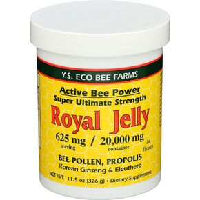 YS Royal Jelly/Honey Bee - Royal Jelly In Honey Ult Strength, 11.5 oz gel