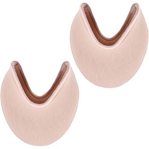 Set of 2 Ballet Toe Pads, Toe Pads for Pointe Shoes, Dance Pointe Toe Pouch Pads, Knitted Fabric Soft Sponge Toe Covers, Toe Tape for Pointe Shoes, Toe Caps for Ballet Point Shoes