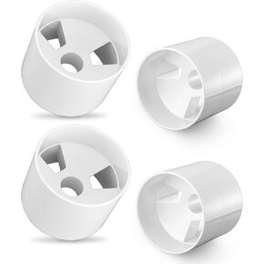 4PCS Golf Hole Cup,ABS Ivory White Plastic Golf Cups,Dimension 4" Depth, Diameter 4 1/4 inches,Fits PGAL|PGA|USGA Regulations,for Backyard Golf Practice