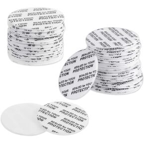 150PCS Pressure Sensitive Seals, Foam Lid Liner Bottle Seals, Bottle Cap Sealer for Cosmetic Plastic Bottles, Glass Bottles, Canning Bottles(Diameter 2.7cm/1.06inch)