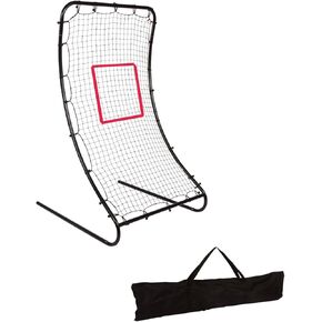 Trademark Innovations 6' Infinity Pitchback Return Sports Trainer Screen with Strike Zone and Stakes
