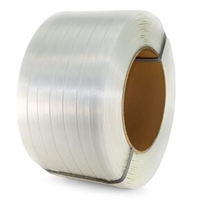 Composite Cord Strapping Roll 1" x 1312’, 8" x 8" Core Size, 1730 lbs Break Strength - Heavy Duty Strapping - Rust-Free & Weatherproof Cord Strap Coil with Re-Tightening Option by IDL Packaging