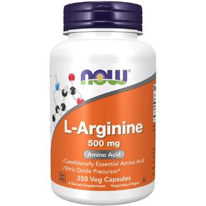 Now Foods L-Arginine (500mg) - 250 ct (Pack of 2)